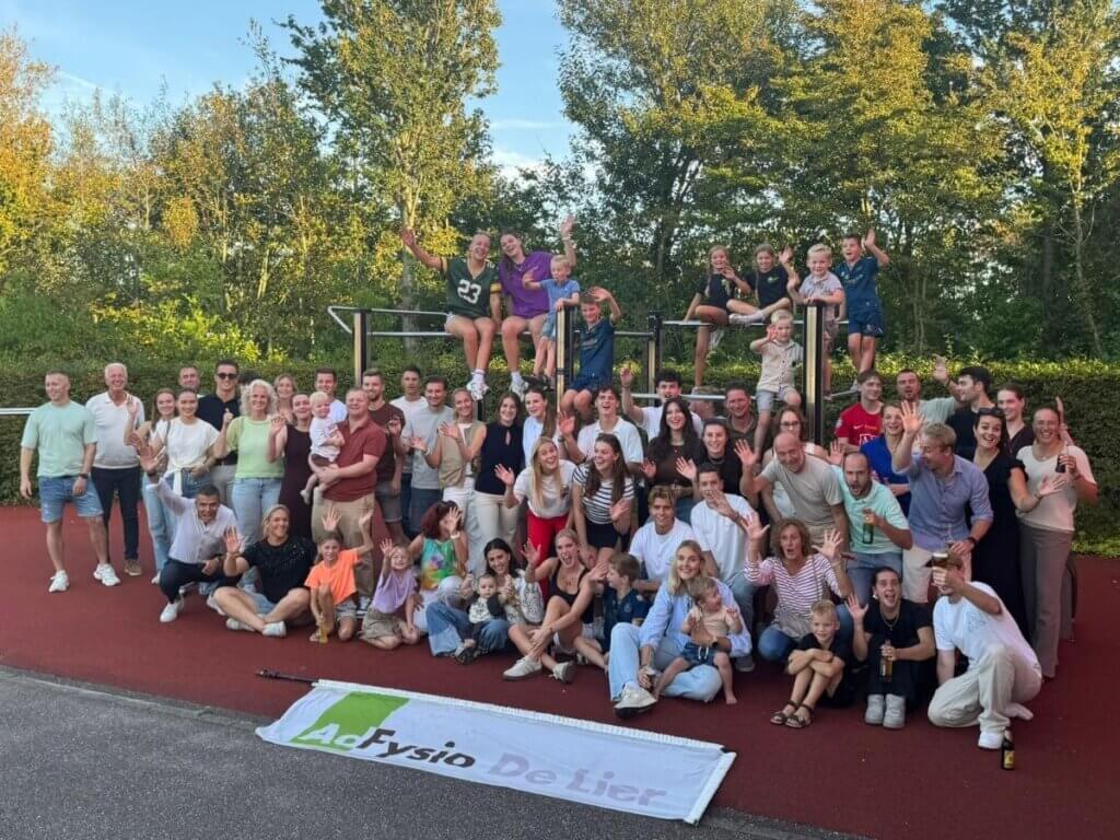 Bedrijfsfeest van Ad Fysio uit de Lier met leuke spellen